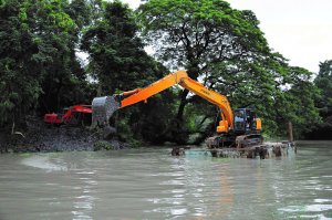 Picture of dredging